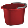 Sterilite Dual Spout Pail Red