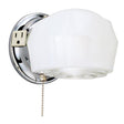Westinghouse Wall Fixture with Pull Chain White