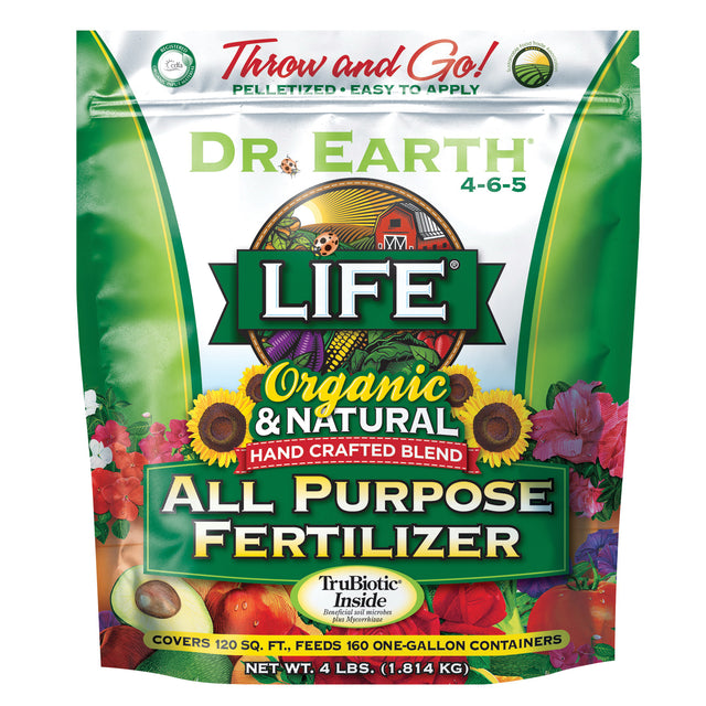 Dr. Earth All-Purpose Fertilizer 4LB