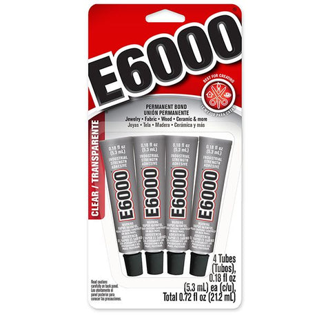 E6000 Craft Adhesive / 4PK