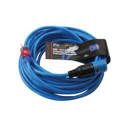 Pro Lock Extension Cord Blue