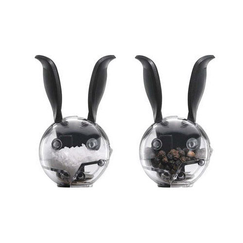 Chef'n Salt and Pepper Set Black