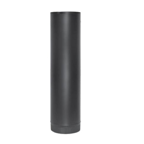 Imperial Stove Pipe Black / 8X24