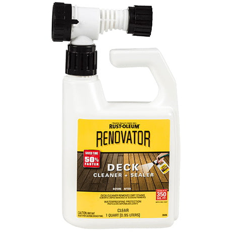 Rust-Oleum Renovator Deck Cleaner and Sealer Clear