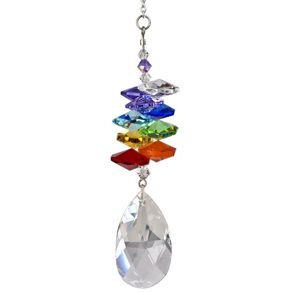 Woodstock Chimes Crystal Rainbow Cascade