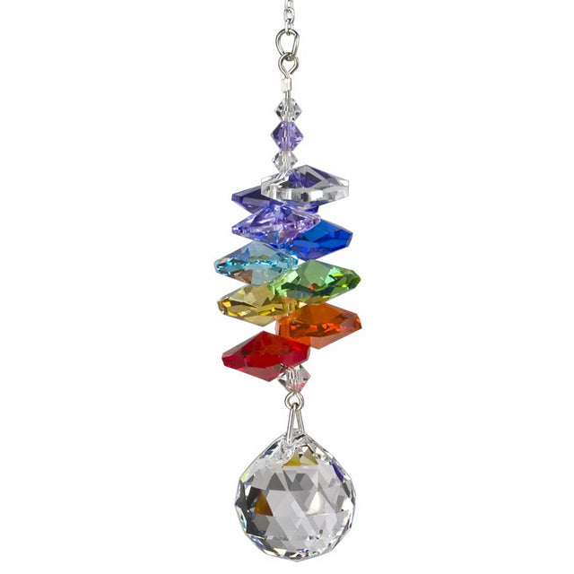 Woodstock Chimes Crystal Rainbow Cascade