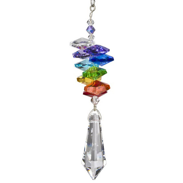 Woodstock Chimes Crystal Rainbow Cascade