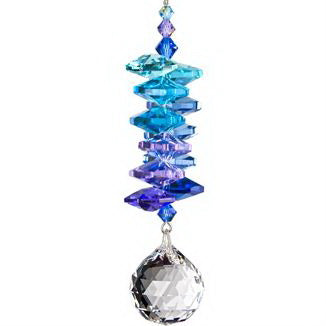 Woodstock Chimes Crystal Moonlight Cascade Crystal