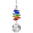 Woodstock Chimes Crystal Rainbow Cascade