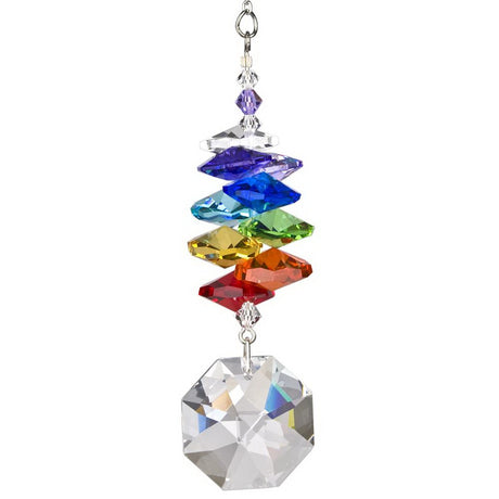 Woodstock Chimes Crystal Rainbow Cascade