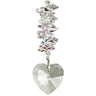 Woodstock Chimes Crystal Heart Cascade Crystal