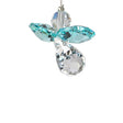 Woodstock Chimes Crystal Guardian Angel Blue zircon