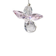 Woodstock Chimes Crystal Guardian Angel Rose