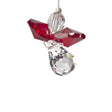 Woodstock Chimes Crystal Guardian Angel Garnet