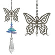 Woodstock Chimes Crystal Fantasy BUTTERFLY