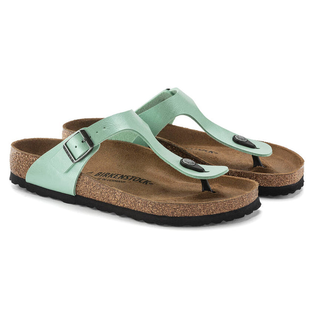 Birkenstock Women's Gizeh Birko-flor Sandal Graceful matcha