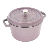 Staub 5 Qt Round Tall Cocotte Lilac