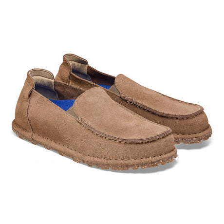 Birkenstock Utti Suede Leather Shoe - Taupe Taupe