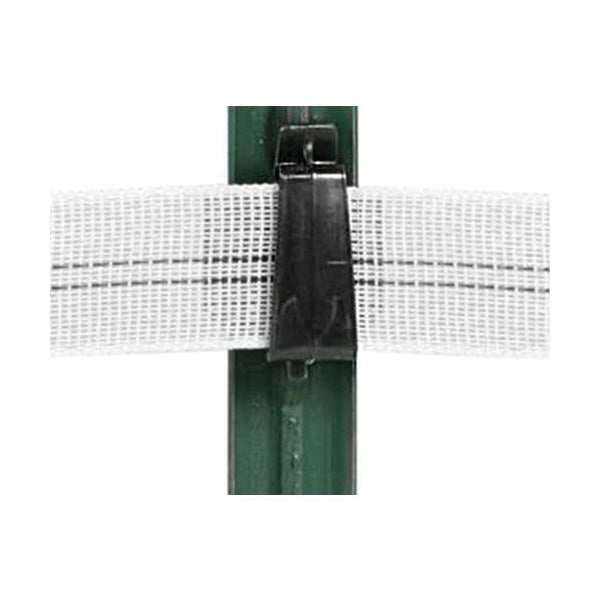 Gallagher T-Post Insulator Black / 1.5IN