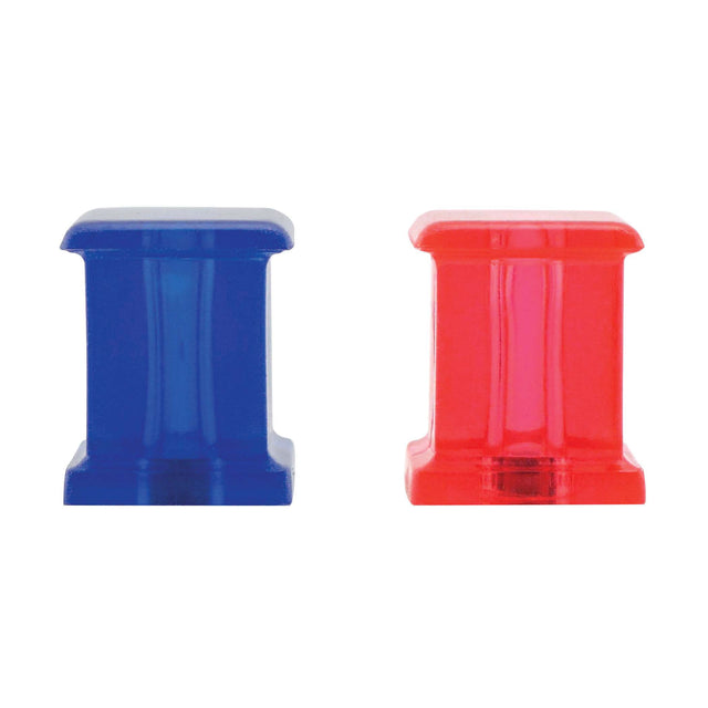 Magnet Source Magnetic Push Pin Blue