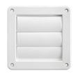 Lambro Louvered Vent White