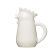 Creative Co-Op Chicken Creamer White