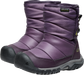 Keen Children's Puffrider Waterproof Boot - Black Plum/Daiquiri Green Black Plum/Daiquiri Green