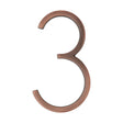 Hillman House Number Bronze /  / 5IN