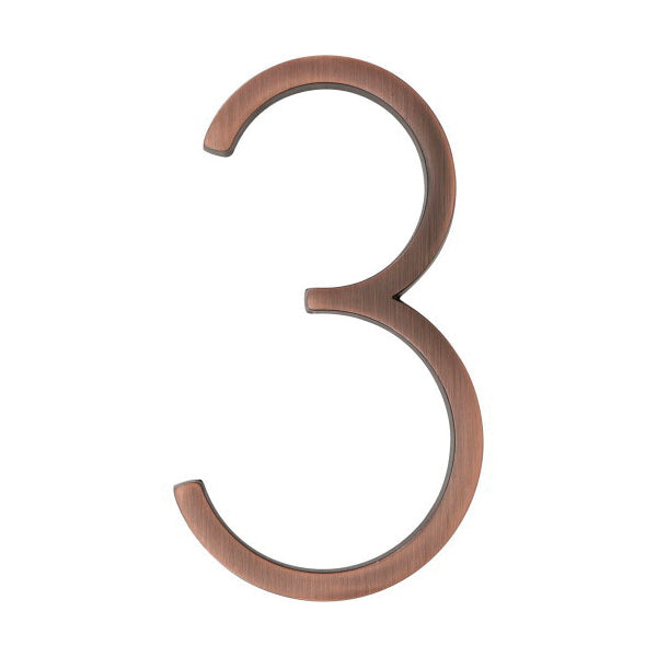 Hillman House Number Bronze /  / 5IN