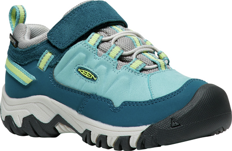 Keen Children's Targhee IV Low Waterproof Shoe - Reef Waters/Daiquiri Green Reef Waters/Daiquiri Green