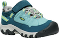 Keen Children's Targhee IV Low Waterproof Shoe - Reef Waters/Daiquiri Green Reef Waters/Daiquiri Green