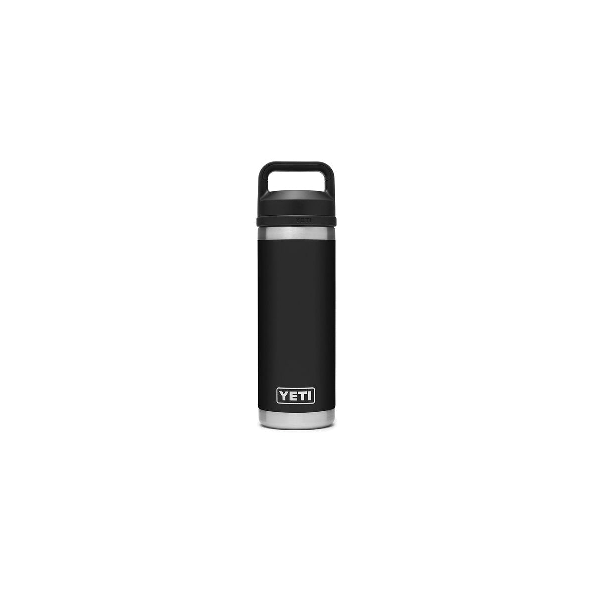 Yeti Water Bottle with Chug Cap Black