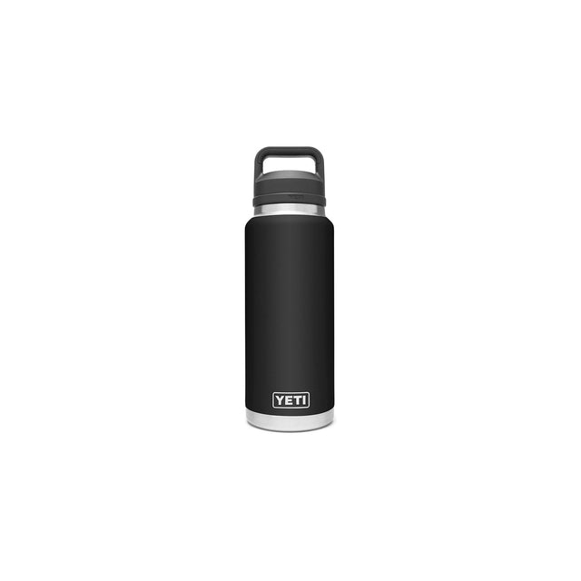 Yeti Water Bottle with Chug Cap Black