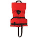 Onyx Infant Universal Life Jacket (PFD) Red/black