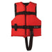 Onyx General Purpose Child Life Jacket (PFD) Red/black