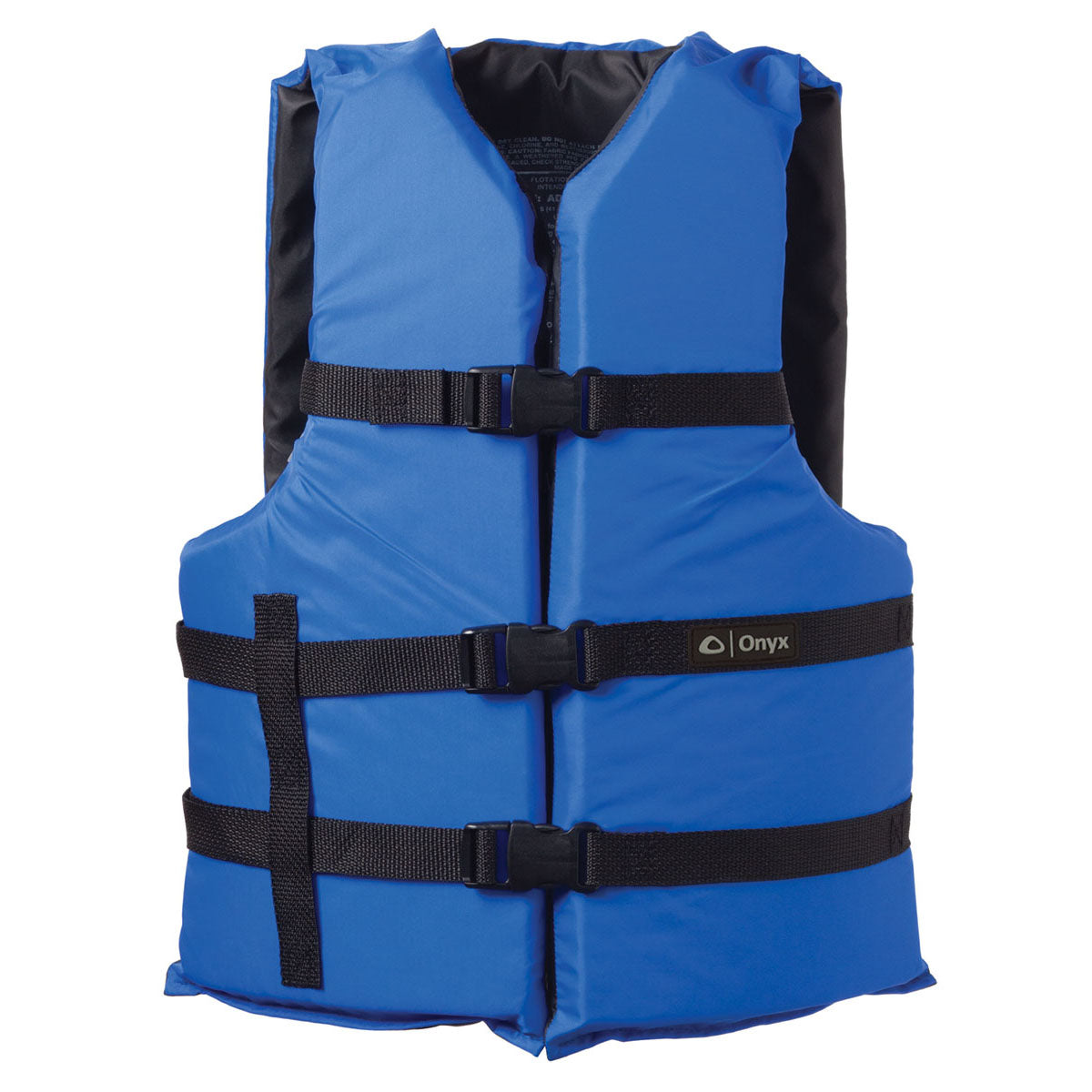 Onyx General Purpose Adult Life Jacket (PFD) Blue/black