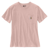 Carhartt Women's Loose Fit Heavyweight Short-Sleeve Pocket T-Shirt Ash Rose