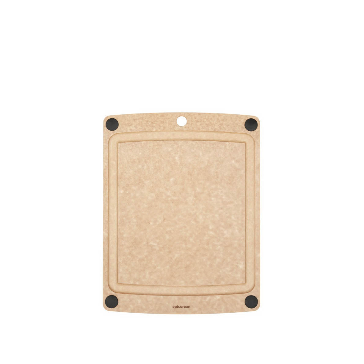 epicurean All-in-One Cutting Board Natural/blackfeet / 14.5X11.25IN
