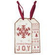 PRIMITIVES BY Kathy Christmas Joy Bottle Tag Christmas joy