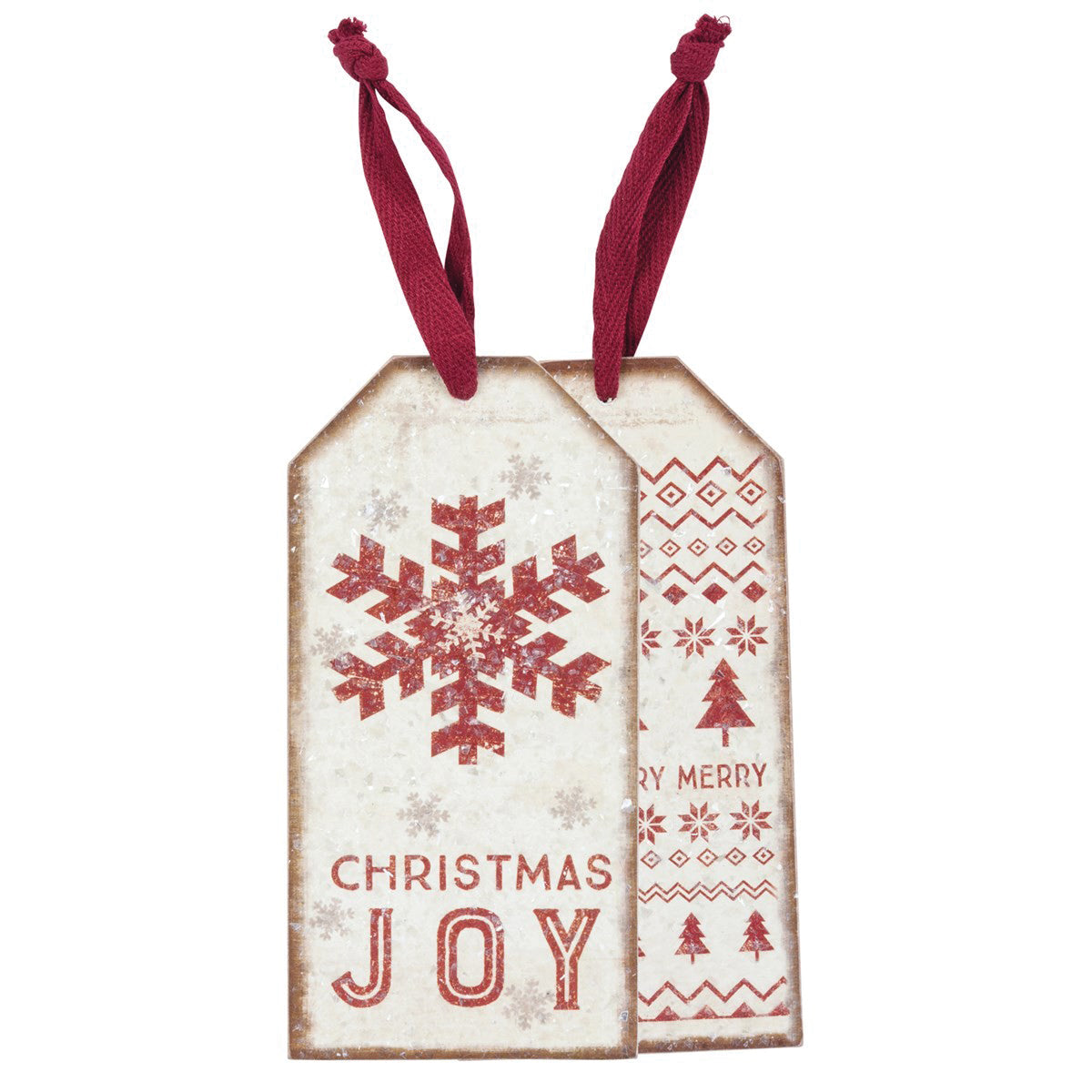 PRIMITIVES BY Kathy Christmas Joy Bottle Tag Christmas joy