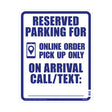 Hillman Parking Sign