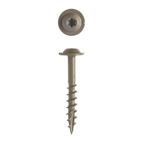 Big Timber Garage Door Weatherstrip Screw 1# bucket /  / SANDSTONE