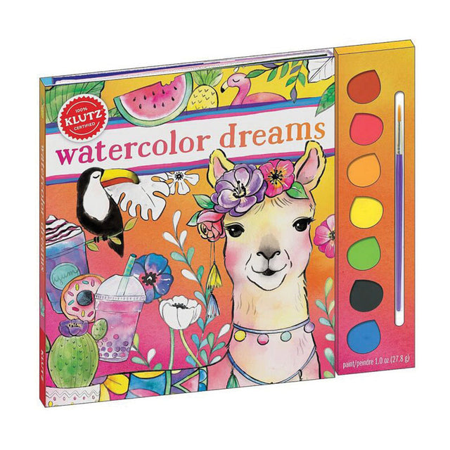 Klutz Watercolor Dreams Coloring Book