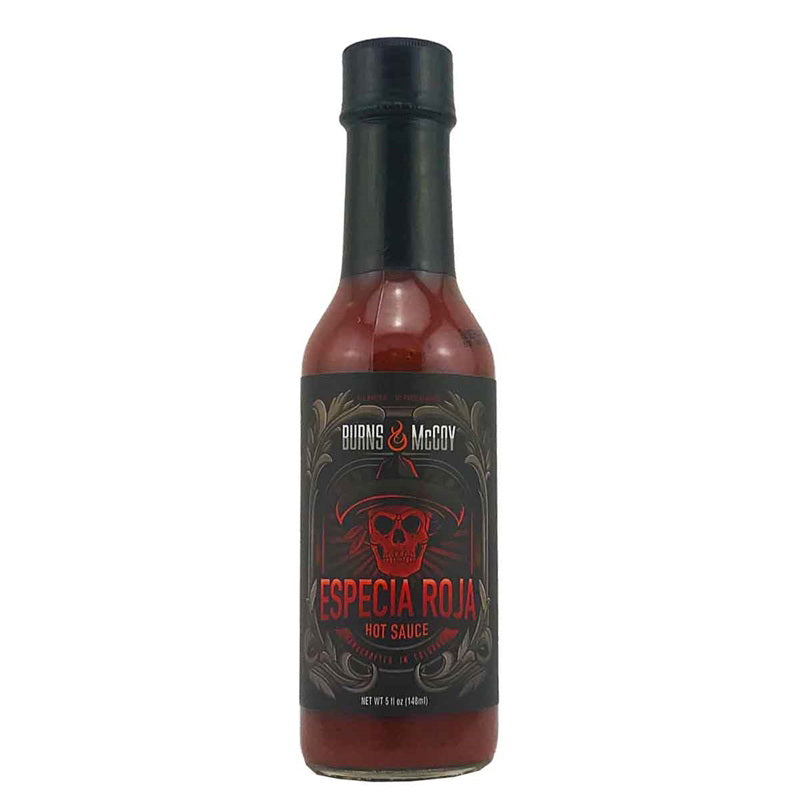 Burns & McCoy Hot Sauce Especia rojo