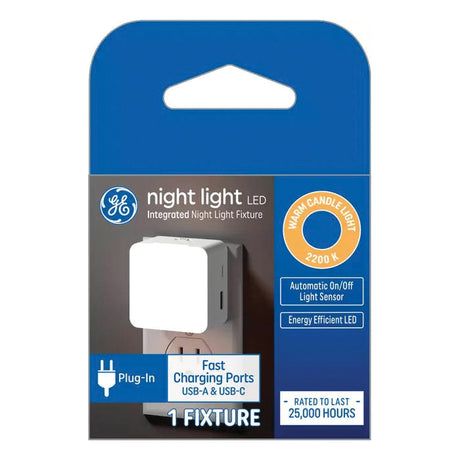 GE Dual USB Night Light