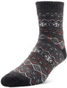 Sof Sole Women's Fireside Cozy Sock Charcoal Snowbound