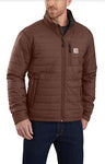 Carhartt Men's Rain Defender Relaxed Fit Light Weight Insulated Jacket Chestnut / REG