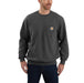 Carhartt Men's Crewneck Pocket Sweatshirt Carbon Heather