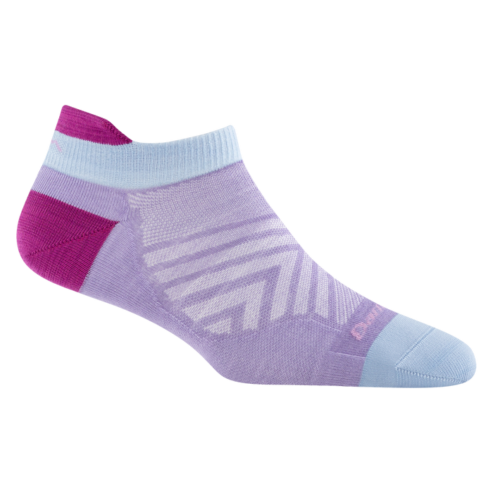 Darn Tough Women's Run No Show Tab No Cushion Ultra-Lightweight Running Sock - Lavender Lavender