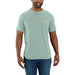 Carhartt Men's Force Relaxed Fit Mid Weight Short-Sleeve Pocket T-Shirt Blue urf / REG / S